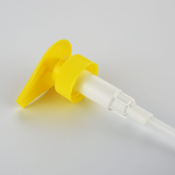 SM-SP-09 yellow color shampoo pump (4)