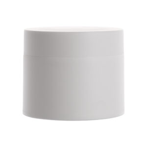 Plastic White Cream Jar (2)