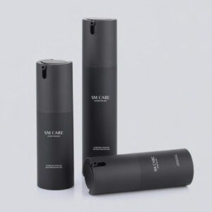 Black Airless Bottle