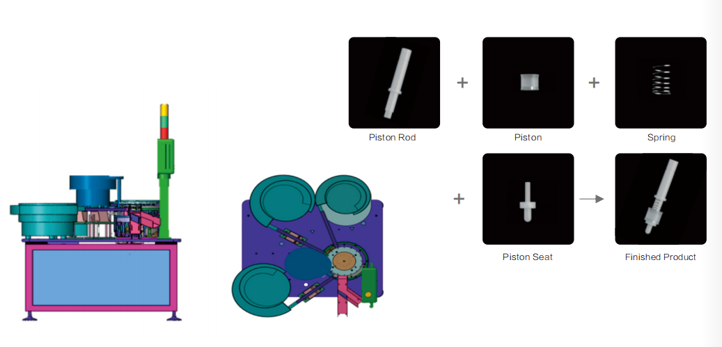 Pistun 4 Magna tal-assemblaġġ tal-biċċa