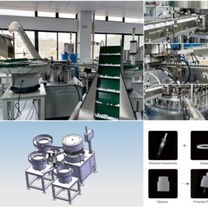 3 Piece Of Pump & Gasket & Closure Assembly Machine