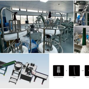 6 Position Tube Insert Assembly Machine