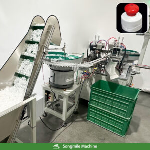 3 Piece Of Pull Push Cap Assembly Machine
